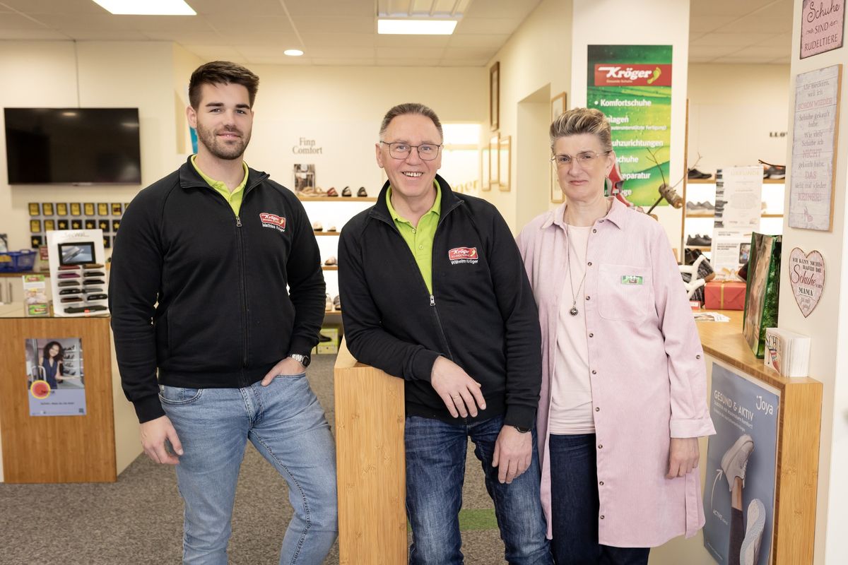 Das Ladengeschäft von Kröger Gesunde Schuhe in Werlte